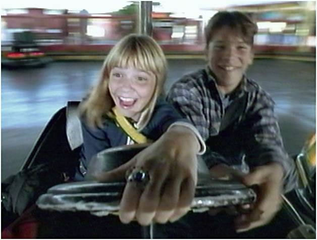 Rocky & Jeniffer in the bumper cars